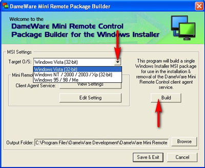 dameware mini remote control client download